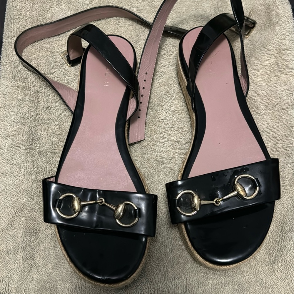 Gucci espadrille sandals